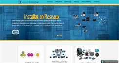 Desktop Screenshot of gtechnologie-ci.net